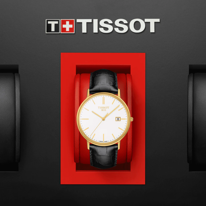 Tissot Goldrun Sapphire Or 18 carats