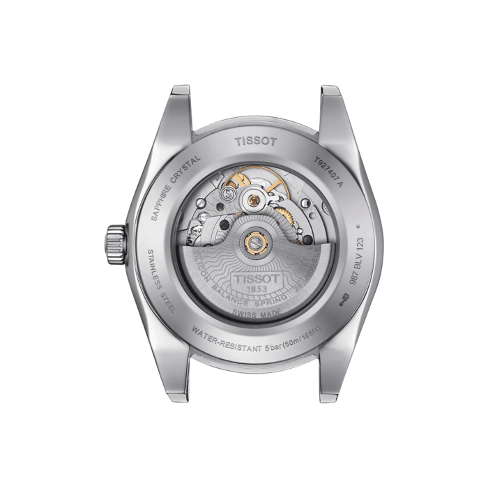 Tissot Gentleman Powermatic 80 Silicium Lunette en or massif 18 carats