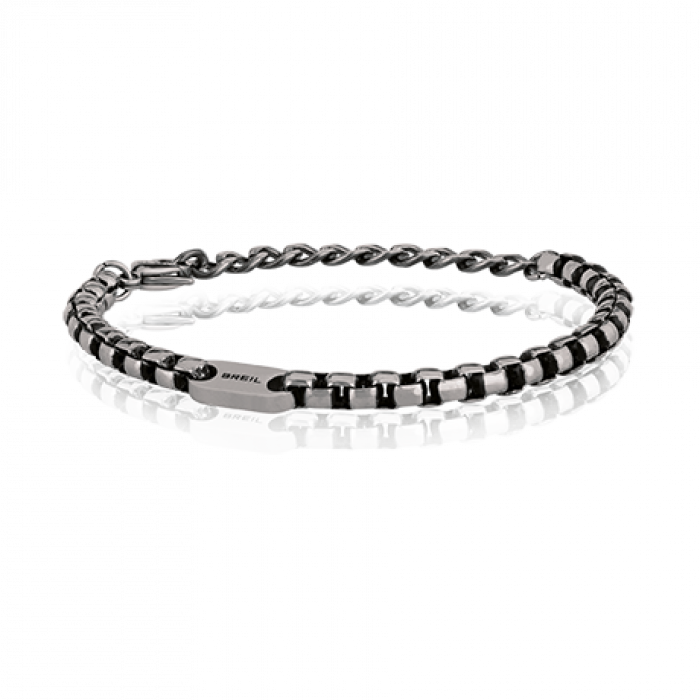 BRACELET EN ACIER AVEC FINITION ANTIQUE