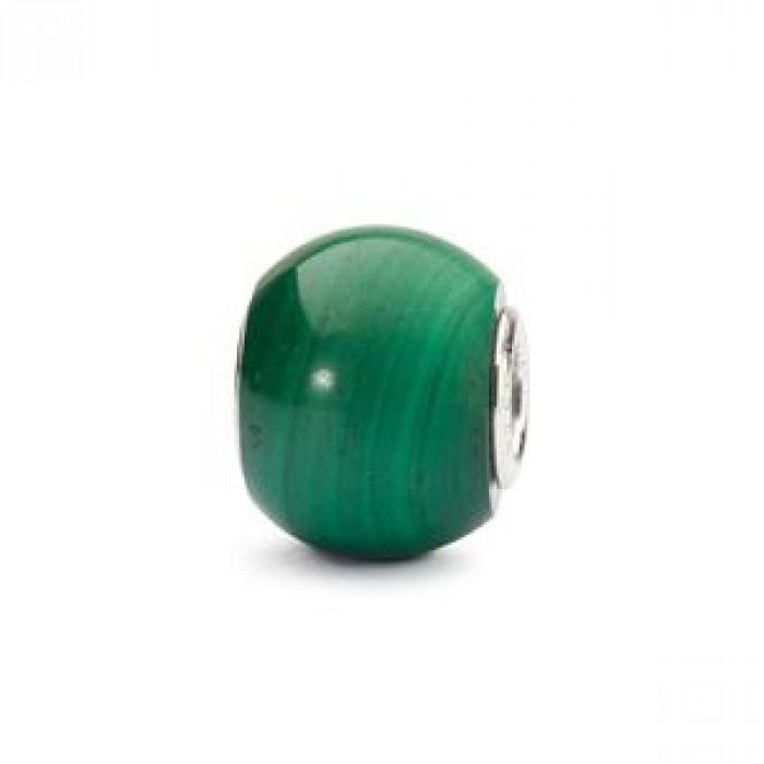 Bead malachite rotondo - gioielleriaperdichizzi.it
