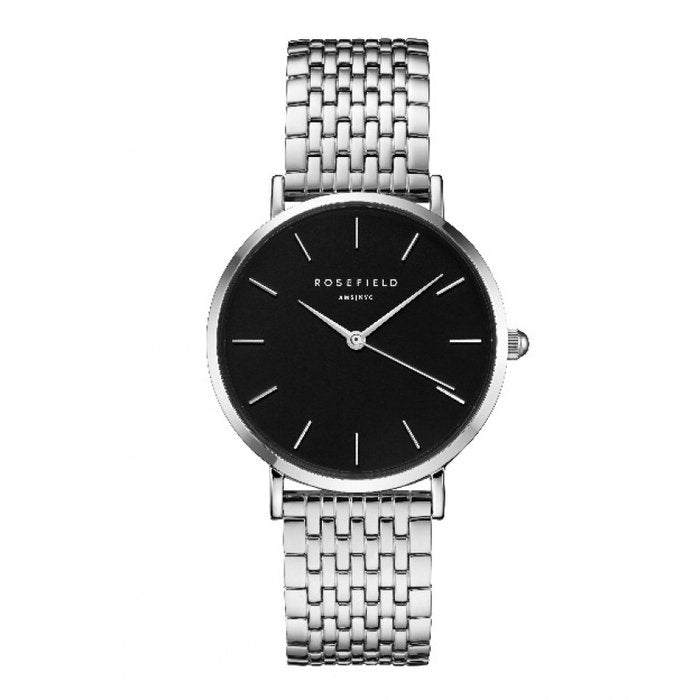 The Upper East Side Black - Silver 33mm