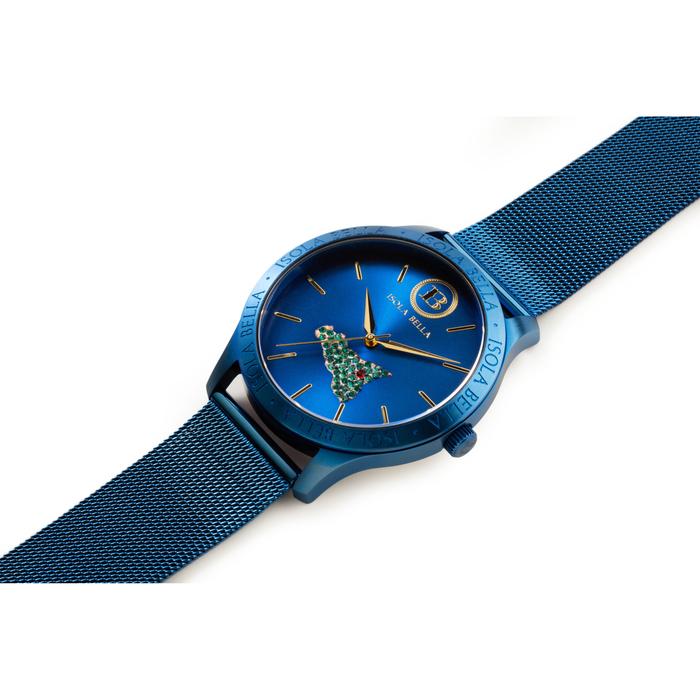 Orologio mini Sicilia Blu