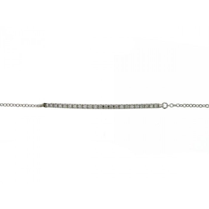 Bracciale mezzo tennis br
