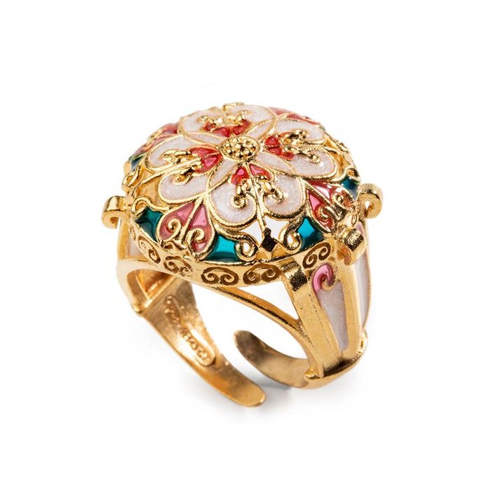 Sicilian Balconies Mother of Pearl Ring