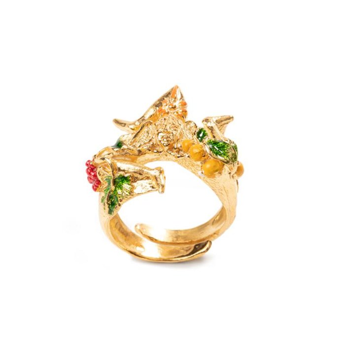 Trinacria Ring Loving Sicily
