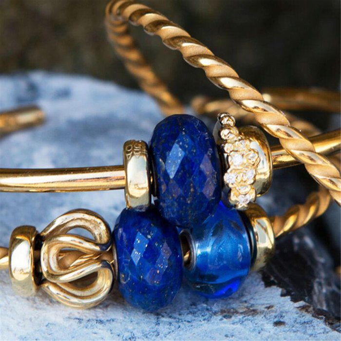 Bangle a Spirale Placcato Oro S