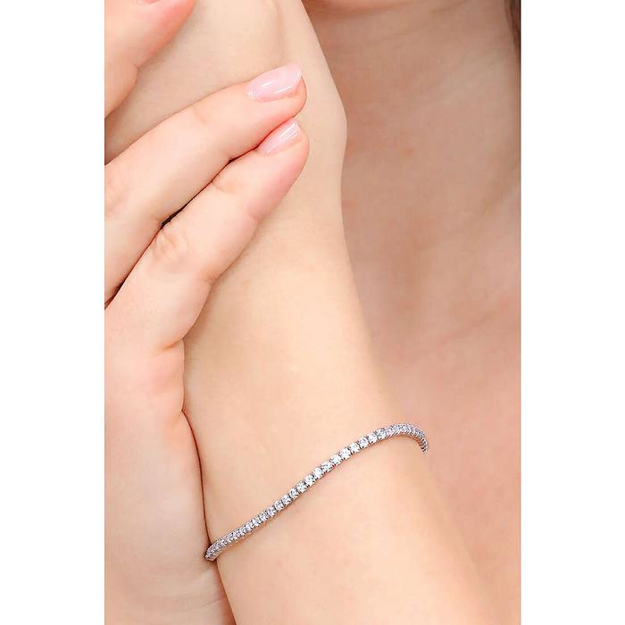 Bracciale tennis zirconi silver