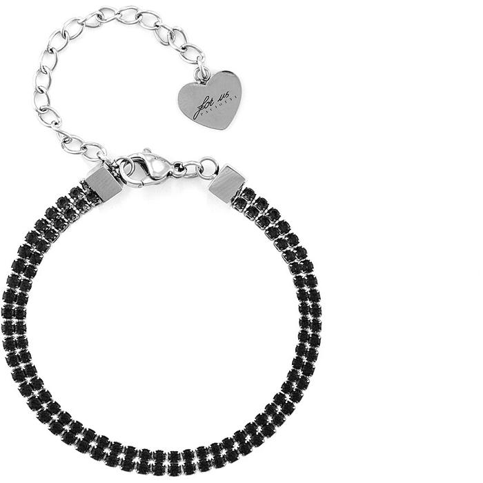 Bracciale tennis doppio filo zirconi
