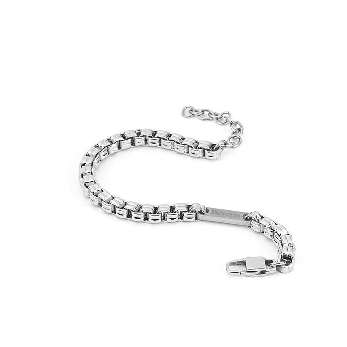 Bracciale acciaio maglia incatenata