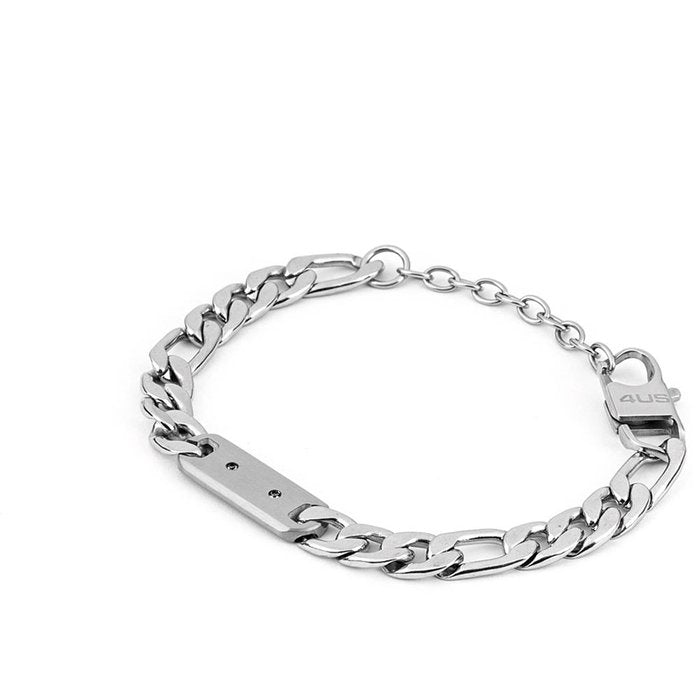 Bracciale maglia larga piatta