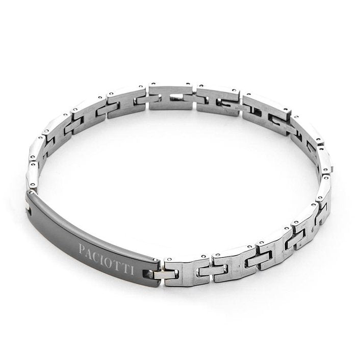 Bracciale maglie con piastra
