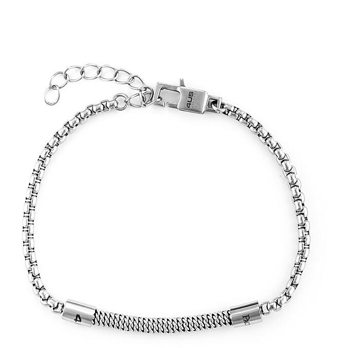 Bracciale acciaio catena