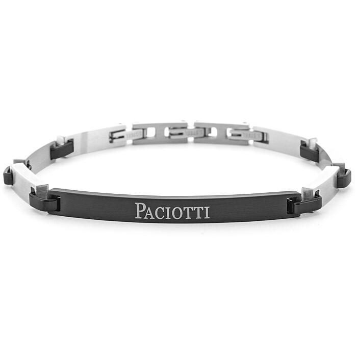 Bracciale acciaio pvd nero