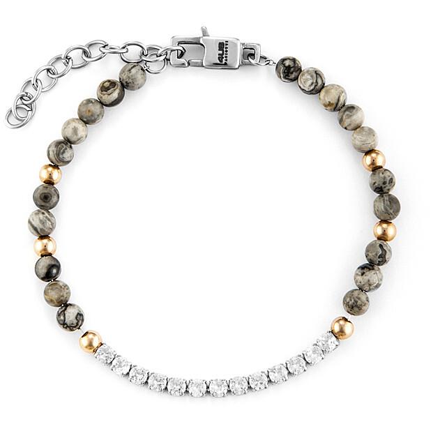 Bracciale sfere mezzo tennis