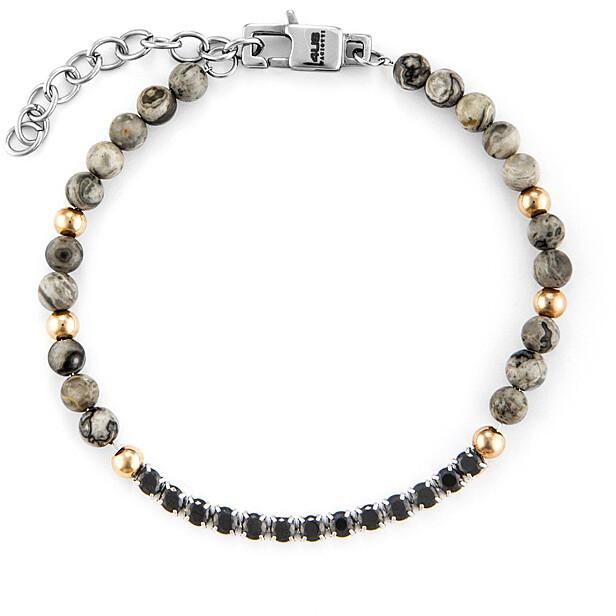 Bracciale sfere mezzo tennis
