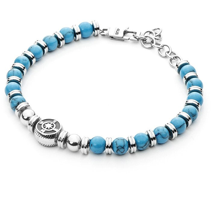 Bracciale sfere e rosa dei venti
