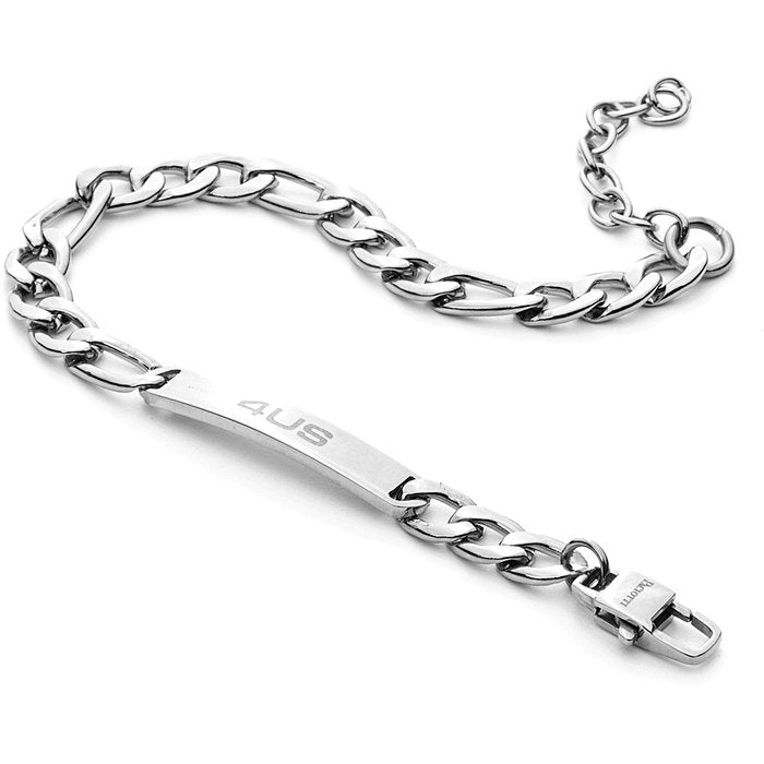 Bracciale maglia piatta piastra