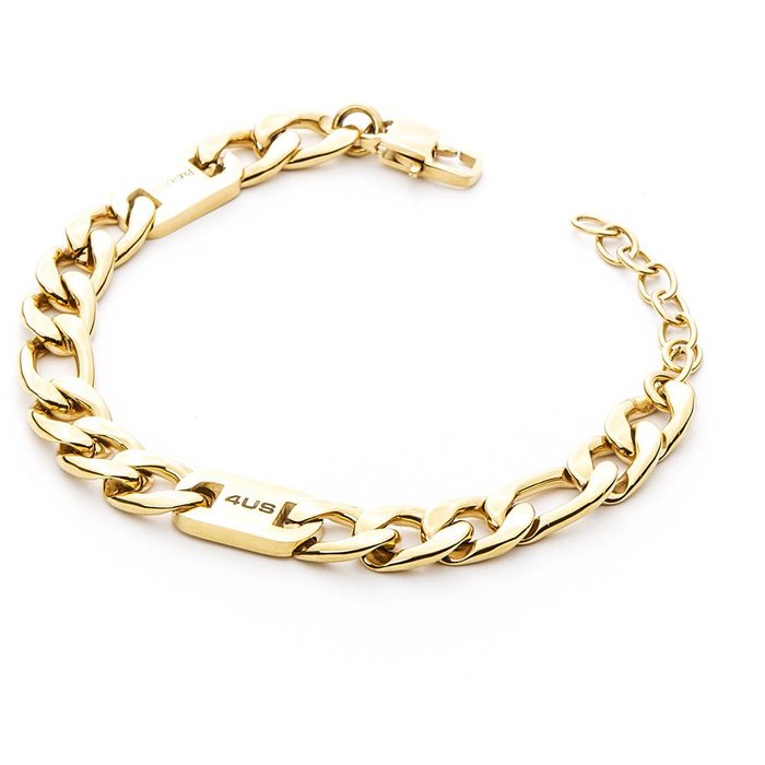 Bracciale laminato maglia piatta