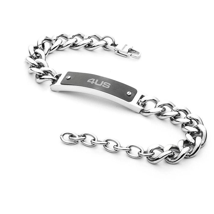 Bracciale catena piastra