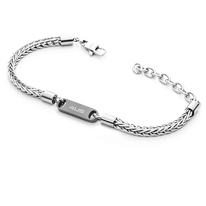 Bracciale inserto nero