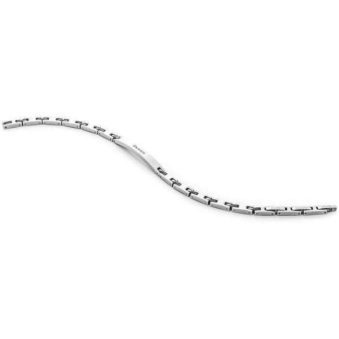 Bracciale bicolore con piastra