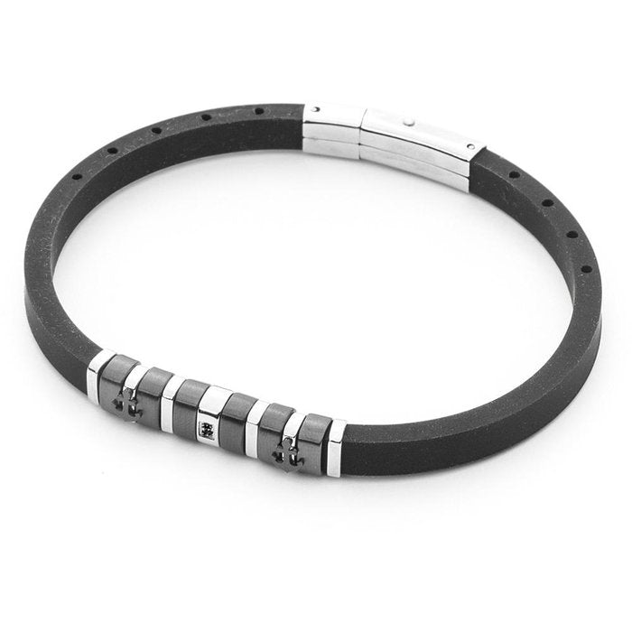 Bracciale gomma e ancore