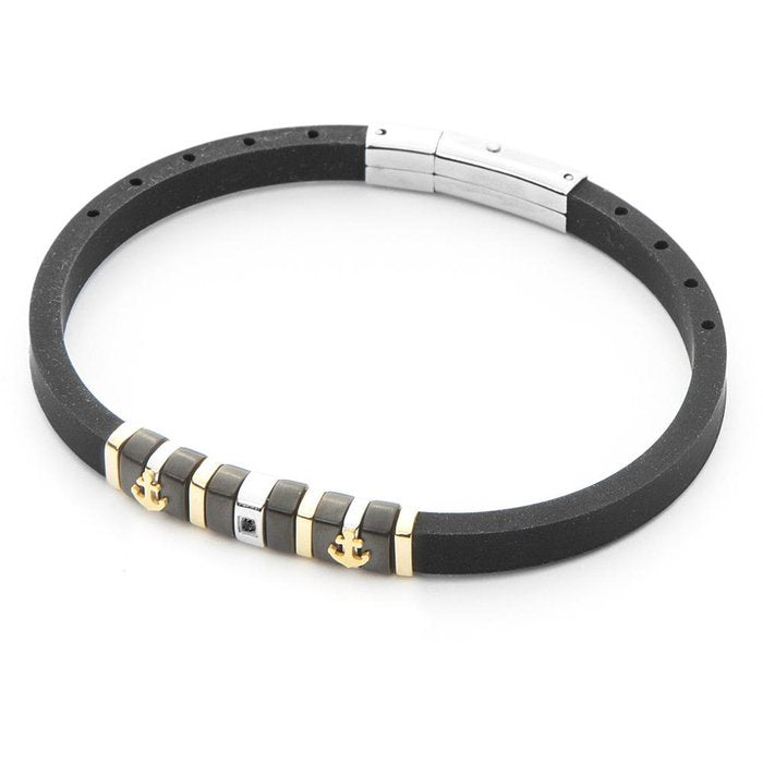 Bracciale gomma e ancore