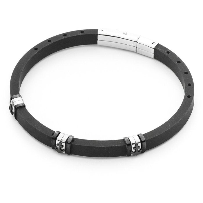 Bracciale gomma e ancore