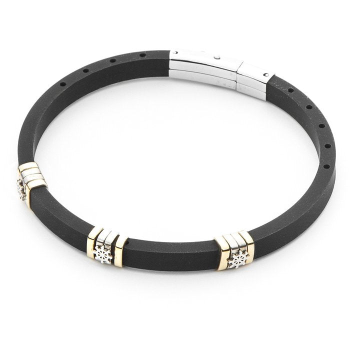 Bracciale gomma e timoni
