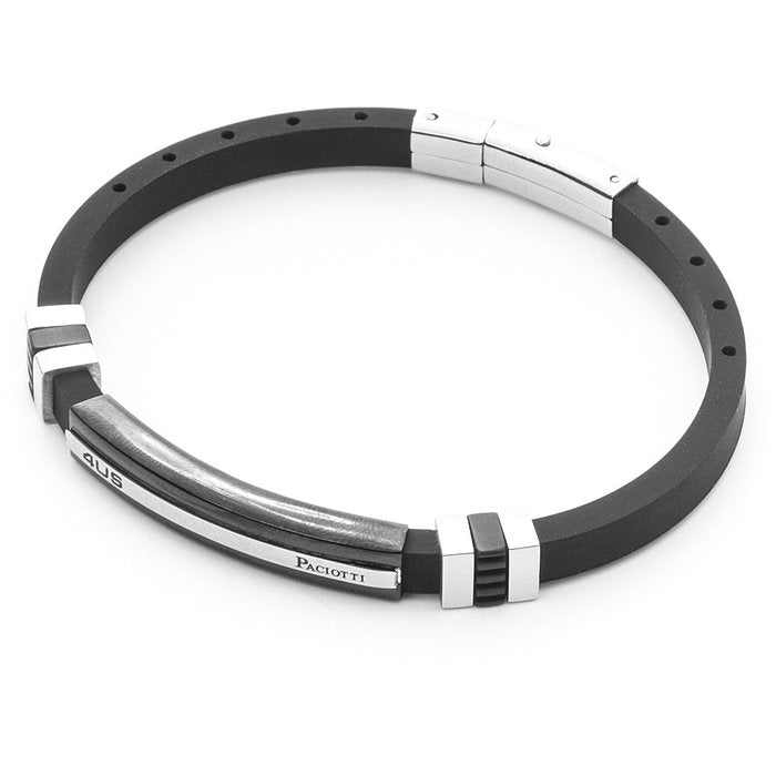 Bracciale gomma piastra