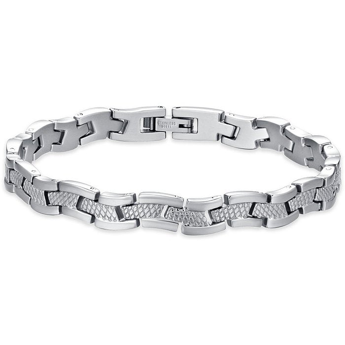 BRACCIALE UOMO IN ACCIAIO
