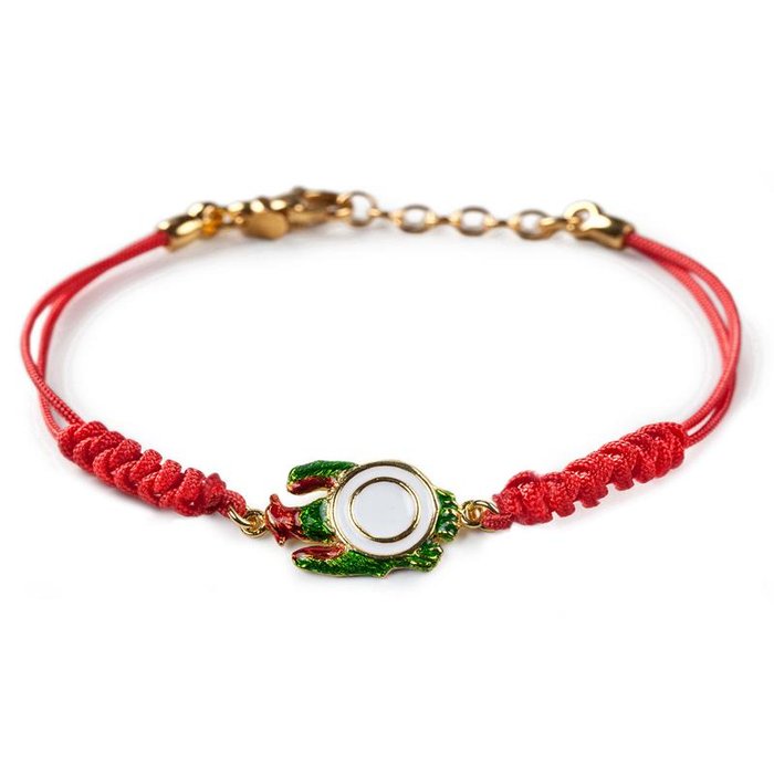 Gold Ace Cord Bracelet