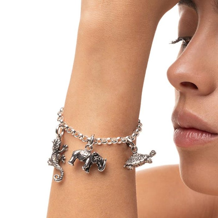 Nude Elephant Charm