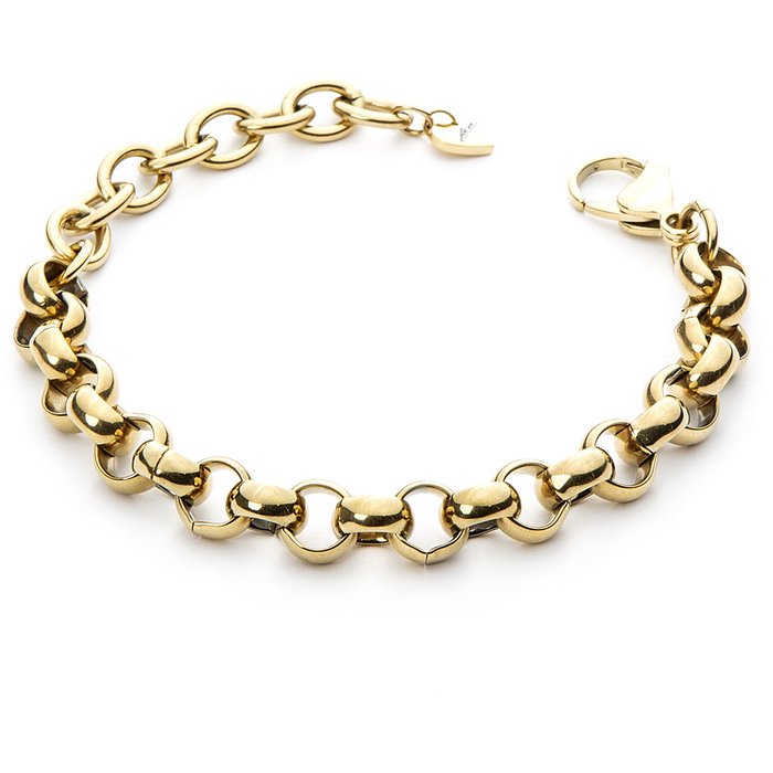 Bracciale laminata maglia rolò