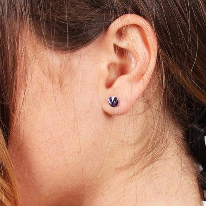 Boucles d'oreilles en argent 925