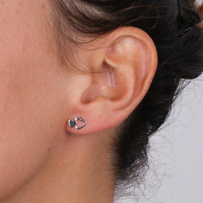 Boucles d'oreilles en argent 925