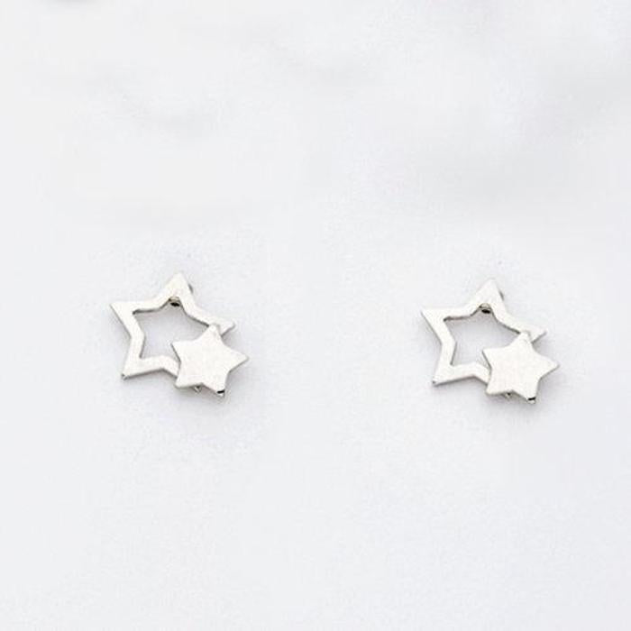 Boucles d'oreilles en argent 925