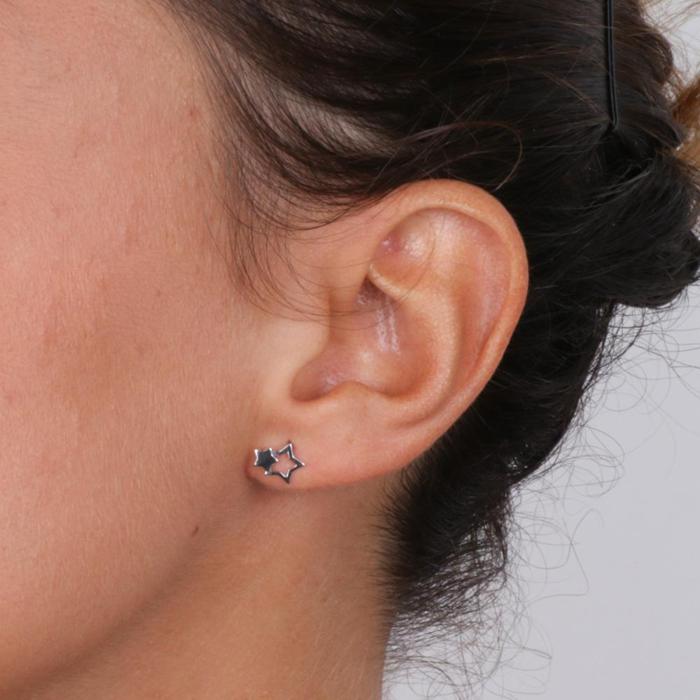 Boucles d'oreilles en argent 925