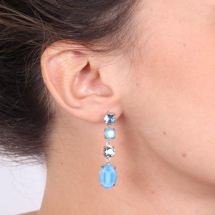 Boucles d'oreilles en argent 925