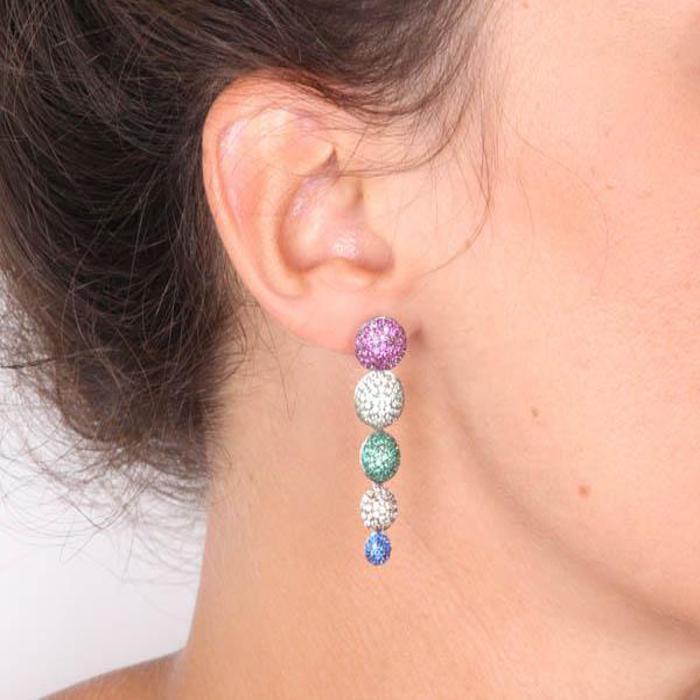 Boucles d'oreilles en argent 925
