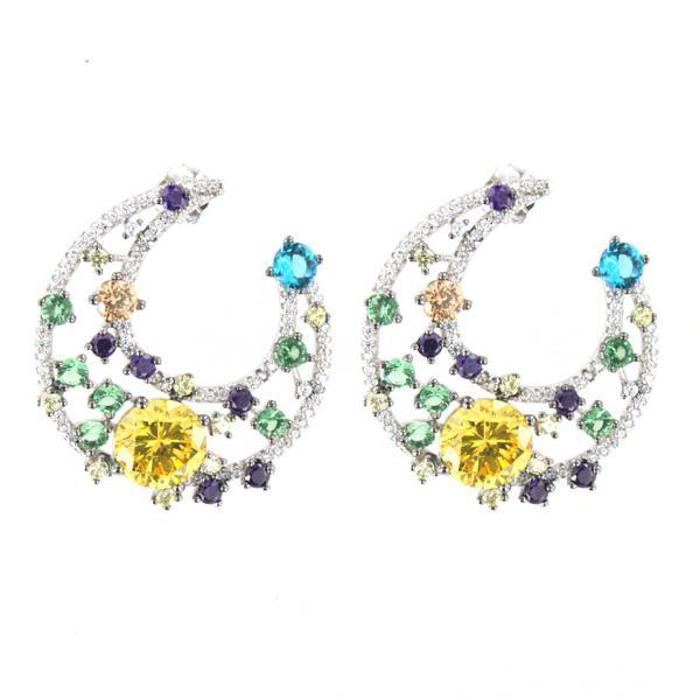 Boucles d'oreilles en argent 925