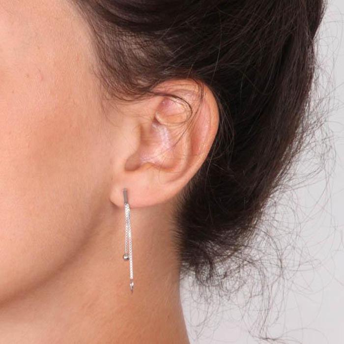Boucles d'oreilles en argent 925