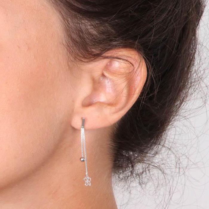 Boucles d'oreilles en argent 925