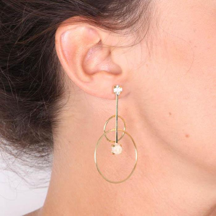 Boucles d'oreilles en argent 925