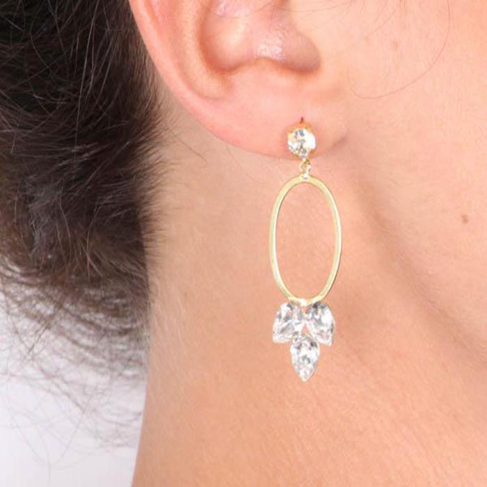Boucles d'oreilles en argent 925