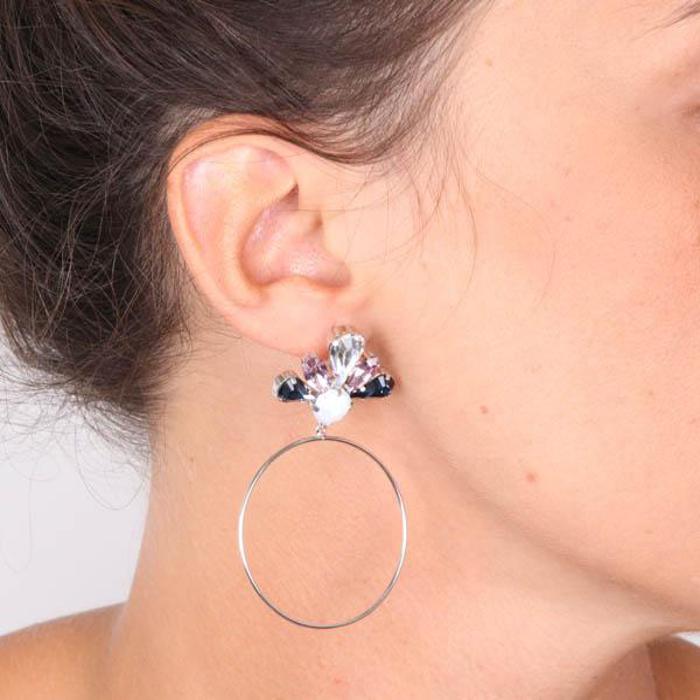 Boucles d'oreilles en argent 925