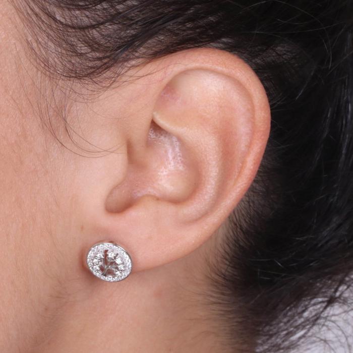 Boucles d'oreilles en argent 925