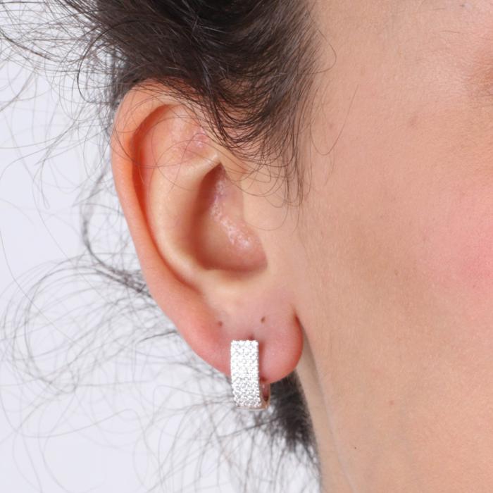 Boucles d'oreilles en argent 925