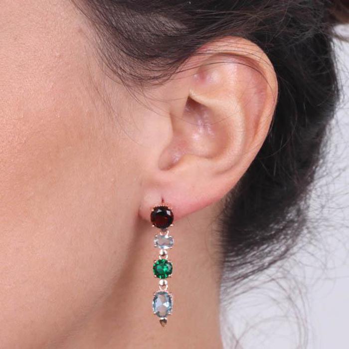Boucles d'oreilles en argent 925