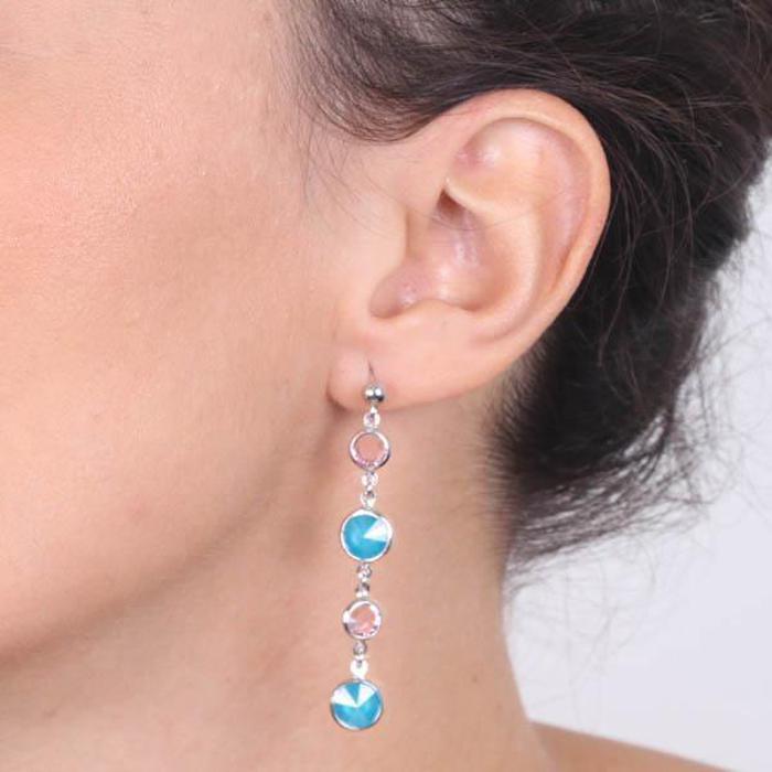 Boucles d'oreilles en argent 925